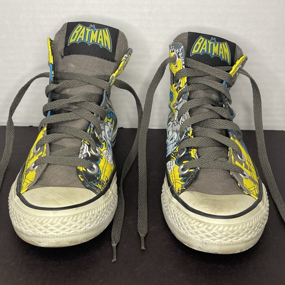 Converse Chuck Taylor All Star Batman High Top Shoes Mens 4 Womens 6 DC Comics
